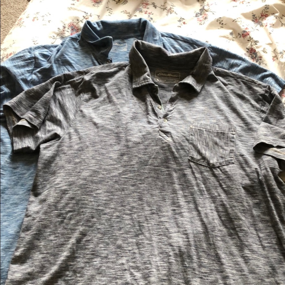 Bundle of men’s polo shirts